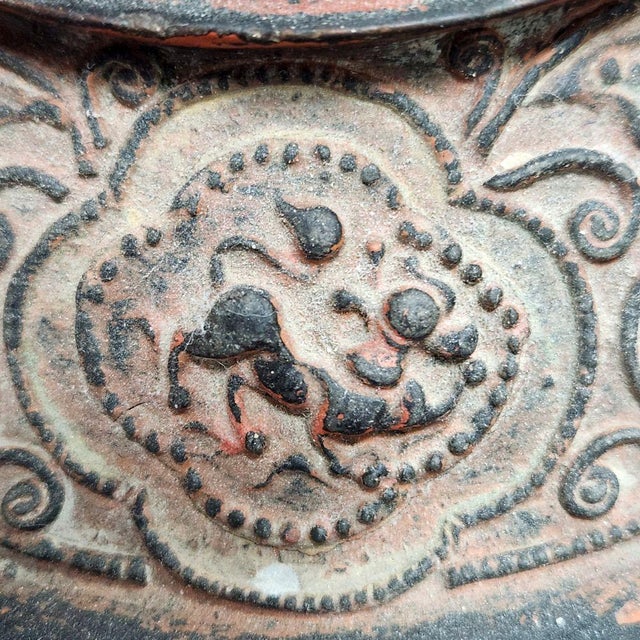 Late 19th Century Shan (Burma) Burmese Lacquer Hsun Ok (Food Offering Vessel) For Sale - Image 10 of 12