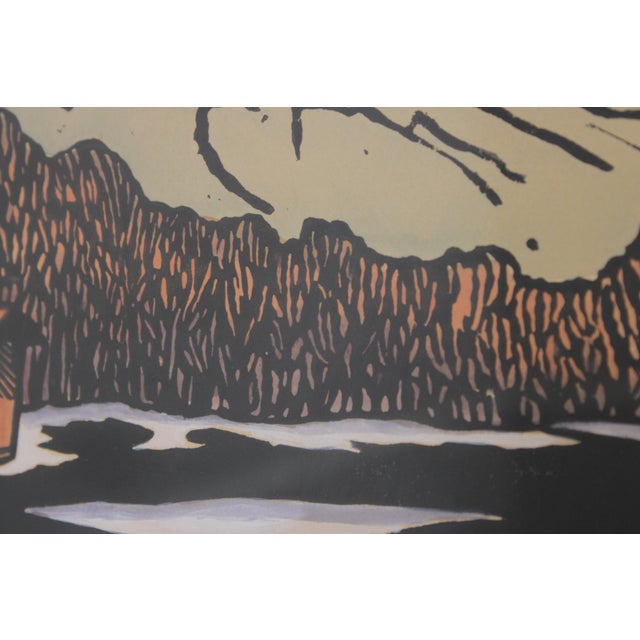 Kathleen West Sap Buckets Arts & Crafts Oak Framed Print For Sale - Image 4 of 15