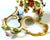 19th Century Meissen Applied Floral Porcelain Perfume Ewer Original Stopper, Germany, 1875 For Sale - Image 5 of 17