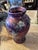 1920s 1920s Iridescent Purple Moriage Lusterware Cherry Blossom Vase For Sale - Image 5 of 12