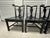 Ethan Allen Maddox Dining Chairs in Charcoal Finish- Set of 4 For Sale - Image 10 of 12