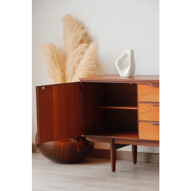 Wood Vintage Scandinavian Teak Sideboard from Austinsuite, 1960s For Sale - Image 7 of 18