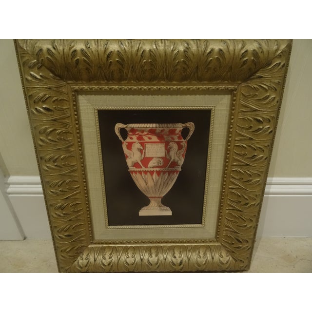 Set of 4 Vintage Neoclassical Urn Prints For Sale In Los Angeles - Image 6 of 6