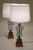 Black 1930s French Empire Neoclassical Wire Urn Cage Brass Wood Table Lamps - a Pair For Sale - Image 8 of 11