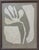 Contemporary Abstract Botanical Paintings on Canvas by r.k. Red - Set of Three For Sale In San Francisco - Image 6 of 8