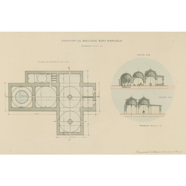 Alexandre M. Raymond, Bursa Thermal Baths, 1924, Paper For Sale - Image 9 of 13