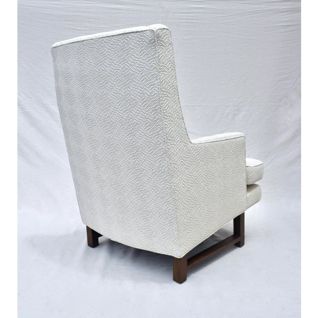 Dunbar Furniture # 1 1950's Edward Wormley Dunbar Lounge Chair For Sale - Image 4 of 11