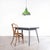 Industrial Green Enamel Single Pendant Lamp, 1940s For Sale - Image 4 of 13