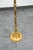 Vintage Mid Century Modern Floor Lamp Lighting Brass Gold Ribbed Maximalist For Sale In Sacramento - Image 6 of 12