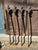 Late 19th Century Victorian Fleur-De-Lis or Starburst Topped Fence Posts - Set of 4 For Sale - Image 4 of 6