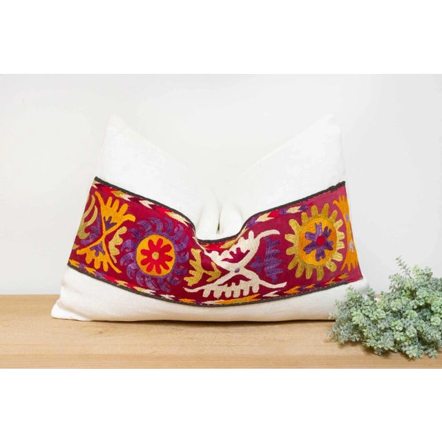 These captivating pillows are crafted from museum-quality, antique Central Asian textiles. Dating back to the late 19th or...
