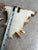 Mid-Century Modern Pair of Cherub Resin Wall Brackets/Sconces With Gold Accents For Sale - Image 3 of 7
