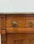 Wood Antique French Provincial Marble Burlwood Buffet 2 Drawer Locking Cabinet For Sale - Image 7 of 18
