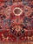 Large Hand Knotted Antique Persian Heriz Rug For Sale - Image 4 of 13
