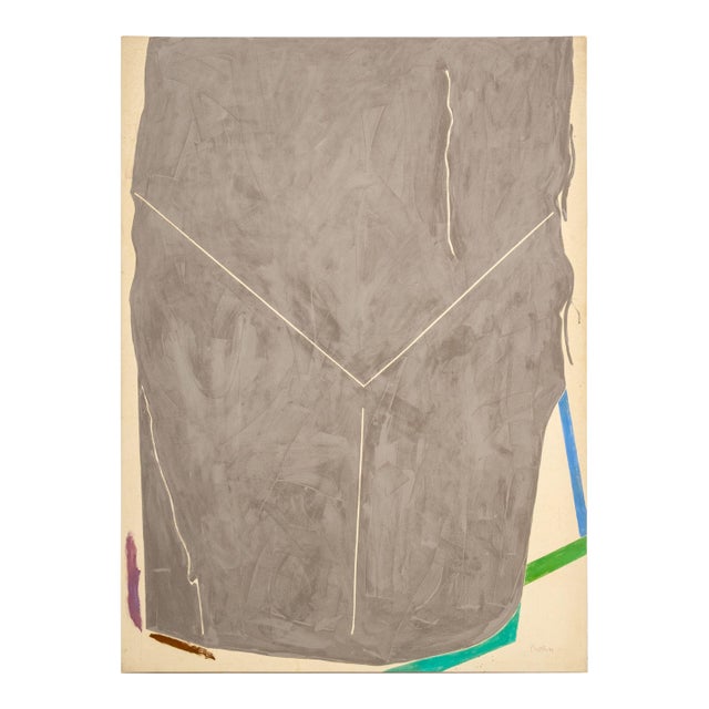 Jack Roth "Cornering 17" Acrylic on Canvas, 1979 For Sale