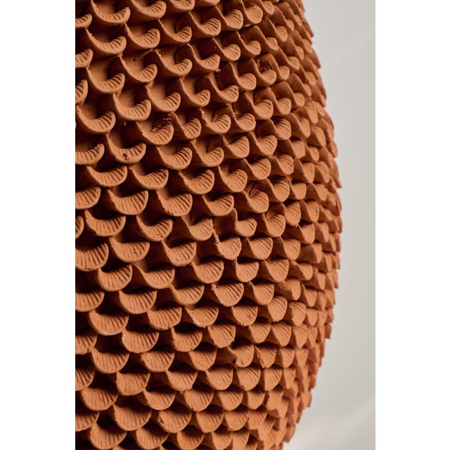 Ceramic Sculptural Mexican Clay Pineapple For Sale - Image 7 of 9