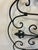 Large Wrought Metal Fleur-De-Lis Wall Bracket For Sale - Image 9 of 11