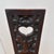 Wood Antique Hand Carved Folk Art Spinning Chair With Heart and Floral Motifs For Sale - Image 7 of 12
