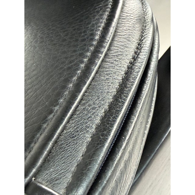 Metal Ergonomic Executive Chair in Genuine Leather from FALTO Sonet, 1990s For Sale - Image 7 of 9