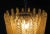 Vintage Italian Murano Glass Ceiling Lamp with 41 Amber Glass Petals, 1981 For Sale - Image 12 of 18