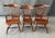 This set of 6 Frederick Duckloe & Bros. Colonial Reproductions Collection dining chairs features classic spindle backs...