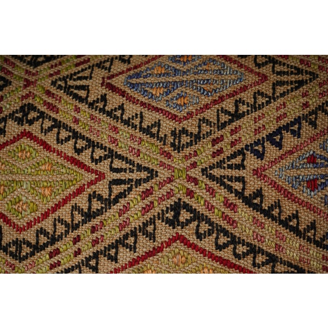 Kilim Jajim Cushion Cover - A Pair For Sale - Image 4 of 5