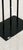 Vintage Post-Modern 80s/90s Valet Garment Rack Black Iron For Sale - Image 9 of 9