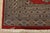 Red Bokhara Jaldar Rug 3’1” X 4’10” Red Wool Tribal Hand-Knotted Oriental Carpet For Sale - Image 8 of 11
