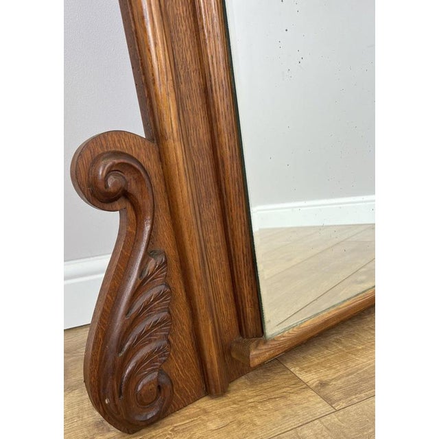Glass Vintage French Style Dressing Table Mirror For Sale - Image 7 of 11