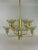 Space Age Glass Chandelier For Sale - Image 8 of 11