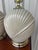 Sculptural Postmodern Ivory Ceramic Spiral Shell Table Lamps, 24”h, a Pair For Sale In Louisville - Image 6 of 11