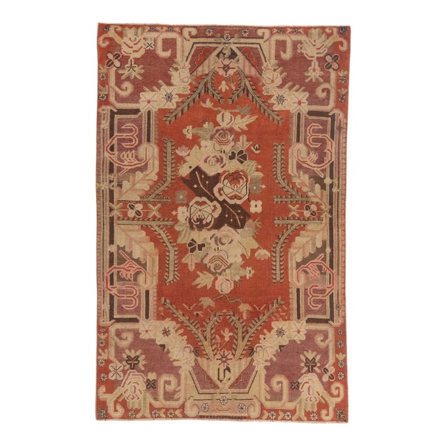 Antique Turkestan Khotan Rug, 05'08 X 08'11 For Sale