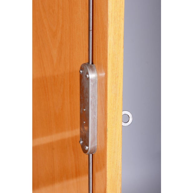 1950s Mid-Century Modern Wardrobe in Ash by Tatra Pravenec, Czech, 1950s For Sale - Image 5 of 17