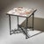 Metal Wrought Iron Side Table with Painted Tiles, 1960s For Sale - Image 7 of 7