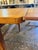 Wood Danish Mid Century Oak Dining Table For Sale - Image 7 of 12