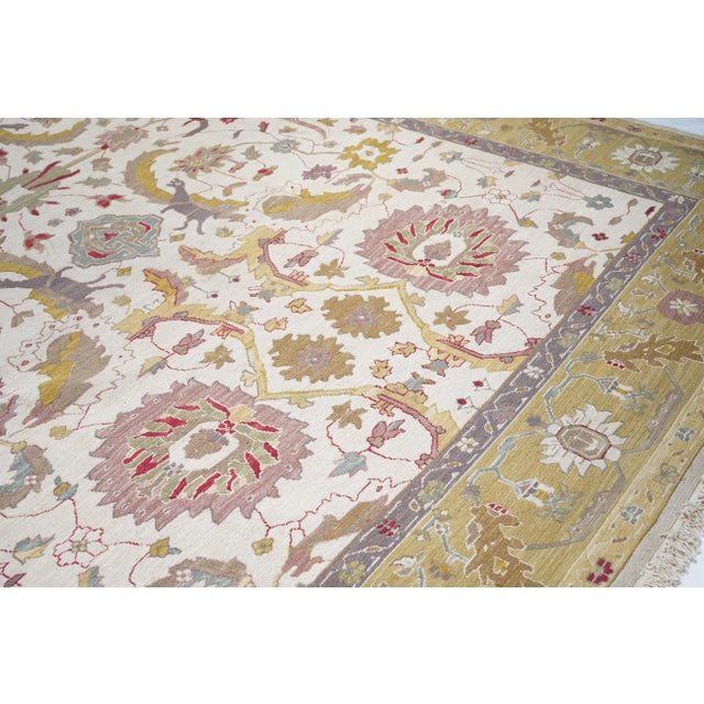 Contemporary Sumak Rug 10'0'' X 14'0'' For Sale - Image 4 of 9