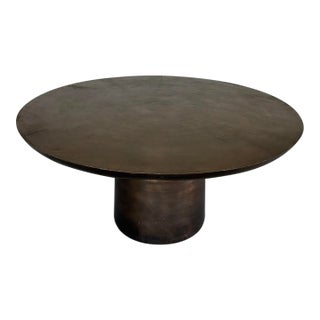Uttermost Madrone Outdoor / Indoor Metal Dining Table For Sale