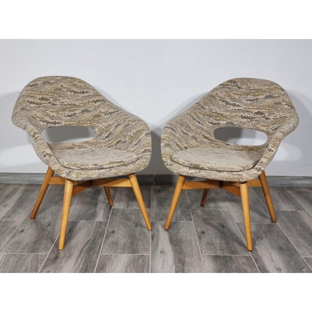 Set of Armchairs by Miroslav Navratil For Sale - Image 11 of 18