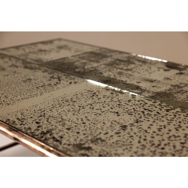 Artisanal Coffee Table in the style of Maison Jansen For Sale - Image 9 of 15