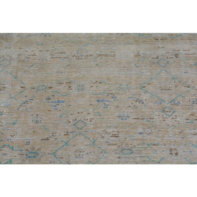 Vintage Malayer Hand Knotted Wool Rug, 3'3"x10'6" For Sale - Image 4 of 4