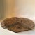 This is one of those trays that changes and reflects the gold color when moved. It is an unusual shape with a gold tight...