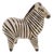 Zoo Zebra Figurine by Lisa Larson for Gustavsberg For Sale