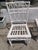 Wood Ficks Reed White Rattan Side Chairs - A Pair For Sale - Image 7 of 11