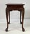 Wood Late 20th Century Hekman Chippendale Style Walnut Burl Tea Table With Pull-Out Slides For Sale - Image 7 of 14