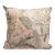 Custom Anna French Villeneuve Chinoiserie Designer Pillow - Blush Linen With Hand-Etched Pheasants & Songbirds - Luxury Feather-Down (20"x20") For Sale