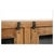Wood Wall Display Case with Patinated Bottom For Sale - Image 6 of 8