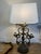 Forged Iron Table Lamp in Antique Finish For Sale - Image 6 of 10