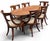 Traditional Schmieg & Kotzian English Regency Revival Figured Walnut Oval Extension Dining Table, Circa 1950 For Sale - Image 3 of 15