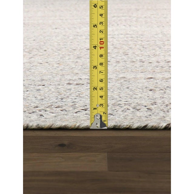 Sagres Indoor/Outdoor Grey Area Rug, 10' 0'' X 14' 0'' For Sale In New York - Image 6 of 7