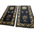 1920s 1920s Antique Blue Medallion Deco Peking Chinese Wool Hallway Runner Rug For Sale - Image 5 of 6